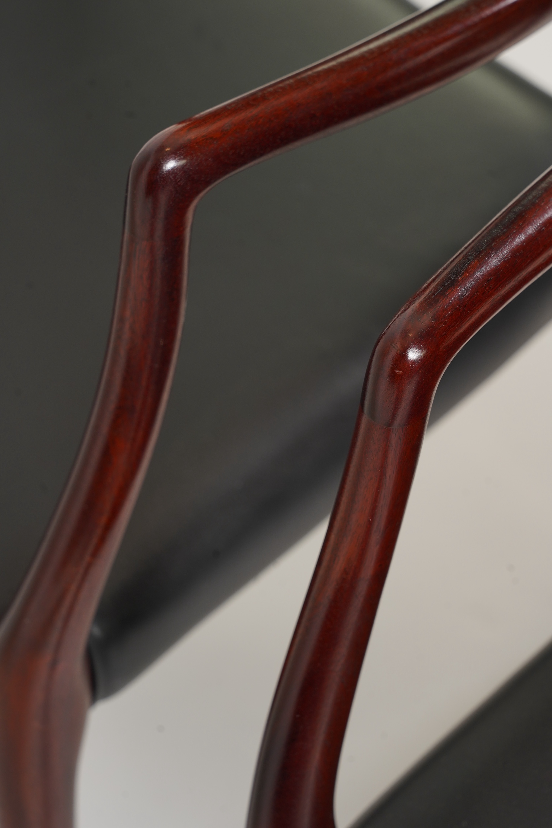 Niels Otto Møller (Danish, 1920-1982) for JL Møllers Møbelfabrik: A pair of 'Model 62' carver chairs